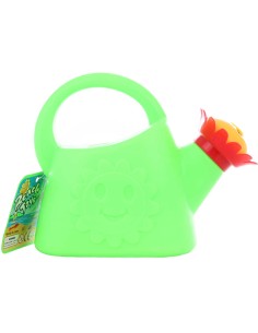 Konvička na vodu 21cm kropítko květinka zelená plast