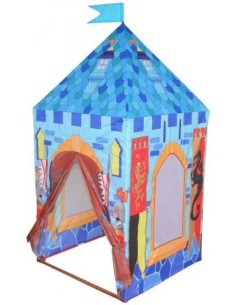 Stan dětský klučičí hrad pro malé rytíře 75x75x160cm v krabici