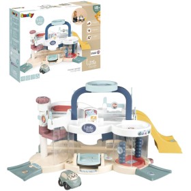 SMOBY Little Smoby Multigaráž baby herní set s výtahem a autíčkem plast