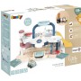 SMOBY Little Smoby Multigaráž baby herní set s výtahem a autíčkem plast