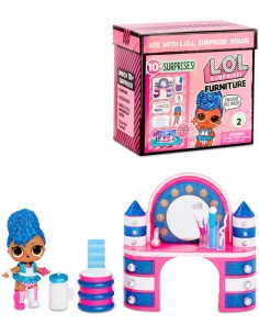 L.O.L. Surprise! Furniture Divadelní sada s panenkou a doplňky 10 překvapení