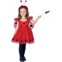 KARNEVAL Šaty Beruška vel.XS (92-104 cm) 3-4 roky KOSTÝM