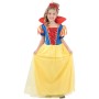 KARNEVAL Šaty SNĚHURKA s čelenkou vel.S (110-120 cm) 4-6 let KOSTÝM
