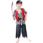 KARNEVAL Šaty PIRÁT vel. XS (92-104 cm) 3-4 let KOSTÝM