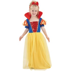 KARNEVAL Šaty SNĚHURKA vel. XS (92-104 cm) 3-4 let KOSTÝM