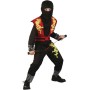 KARNEVAL Šaty NINJA vel. M (120-130 cm) 5-9 let KOSTÝM