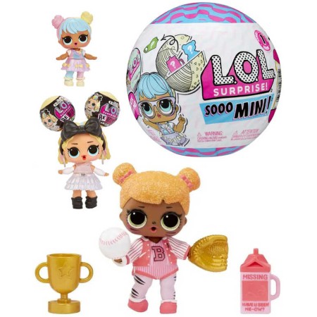 L.O.L. Surprise! Panenka Sooo Mini! s drdůlky a překvapením 12 druhů v kouli