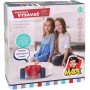 Vysavač dětský robotický funkční na baterie Světlo Zvuk plast