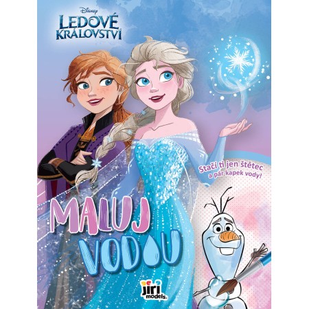 JIRI MODELS Maluj vodou A4 Ledové Království (Frozen)