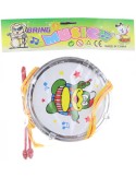 Bubínek dětský s obrázkem 18cm s paličkami a popruhem