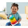 FISHER PRICE Baby kroužky navlékací stohovací na tyči ECO pro miminko