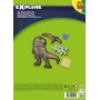 SES CREATIVE Explore Dinosauři s hvězdami nástěnná dekorace ve tmě svítící