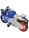 DICKIE Motocykl Yamaha R1 Wheelie Raiders 26cm na baterie Světlo Zvuk