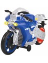 DICKIE Motocykl Yamaha R1 Wheelie Raiders 26cm na baterie Světlo Zvuk