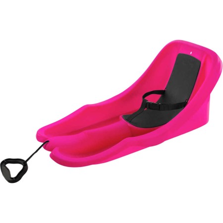 Boby Baby RIDER s opěrkou a popruhy pro miminko Růžové plast
