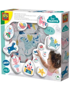 SES CREATIVE Baby vodolepky pěnové pohádkové postavy set 14ks v krabici