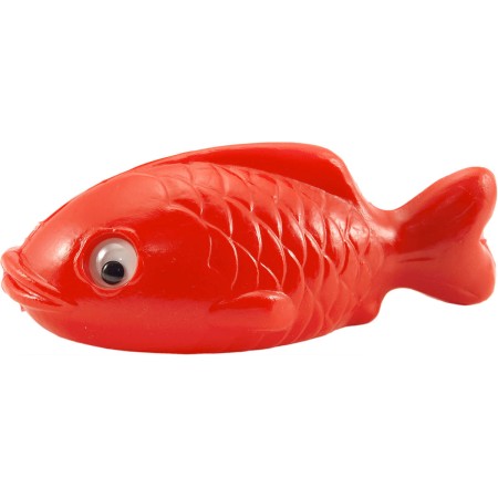 SMĚR Rybka retro baby červená plastová do koupele do vany do vody