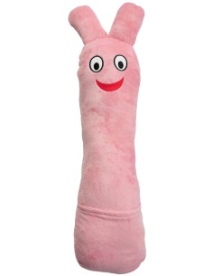 MAC TOYS PLYŠ Bludišťák 30cm růžový maskot *PLYŠOVÉ HRAČKY*