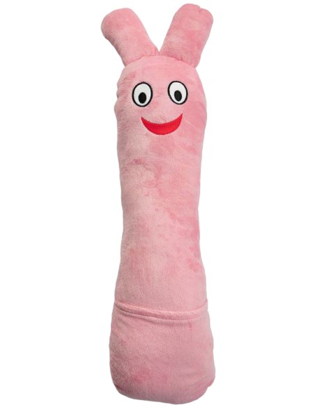 MAC TOYS PLYŠ Bludišťák 30cm růžový maskot *PLYŠOVÉ HRAČKY*