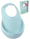 BEABA Baby bryndák silikonový modrý pro miminko