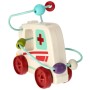 BAM BAM Baby auto sanitka na setrvačník labyrint motorický s korálky plast