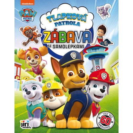 JIRI MODELS Zábava se samolepkami Tlapková Patrola (Paw Patrol)