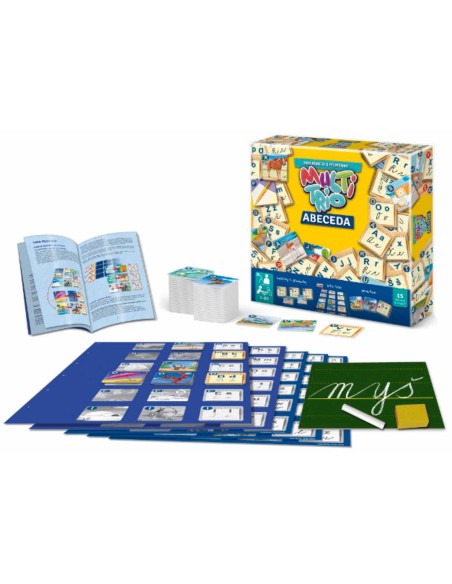 EFKO HRA Multitrio Abeceda soubor her *SPOLEČENSKÉ HRY*