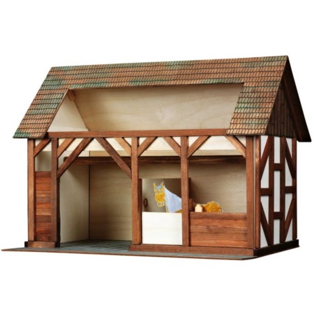 WALACHIA Stáj W30 Hobby Kit DŘEVĚNÁ STAVEBNICE