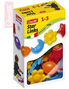 QUERCETTI Baby Star Links Spojování a rozpojování dílků pro miminko