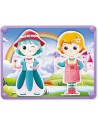 QUERCETTI Magnetic Dress Up Pohádka magnetická skládačka