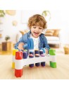 QUERCETTI Hammer Peggy baby zatloukačka 8 kolíků s kladívkem plast