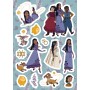 JIRI MODELS Omalovánky A4 se samolepkami Disney Přání