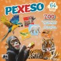 JIRI MODELS Pexeso v sešitu zvířátka ZOO s krabičkou a omalovánkou