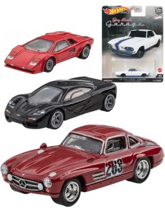 MATTEL HOT WHEELS Prémiové auto Velikáni model kovový 5 druhů 1:64