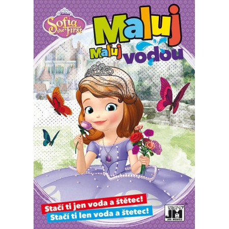 JIRI MODELS Maluj vodou Sofie První A5 omalovánky