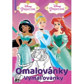 JIRI MODELS Omalovánky A4 Disney Princezny
