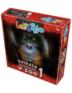 EFKO HRA Lototrio Zvířata v ZOO 1 dětské vzdělávací hry