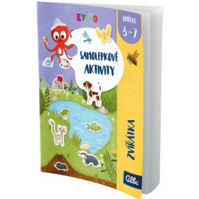 ALBI Kvído Samolepkové aktivity: Zvířátka kreativní sešit