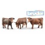 BRUDER 02308 (2308) Figurka kráva hnědá