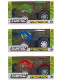 Teamsterz traktor s čelním nakladačem 3 barvy v krabičce