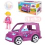 EFKO IGRÁČEK MultiGO Auto Pinky Star set s figurkou plast STAVEBNICE