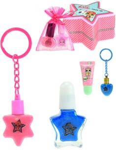 L.O.L. Set dětský make-up s nálepkami a doplňky různé druhy ve hvězdičce