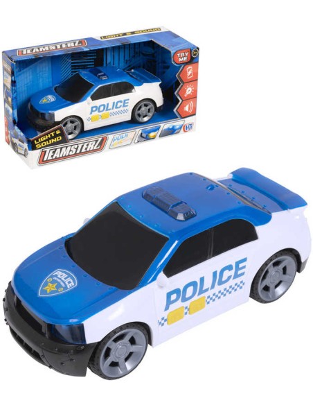 Teamsterz auto policejní 26cm osobní vůz na baterie Světlo Zvuk