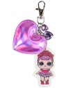 L.O.L. Surprise dětská klíčenka srdíčko s přívěšky s karabinkou různé druhy