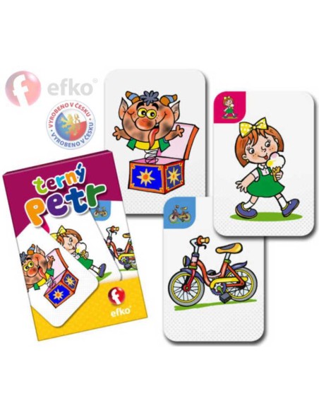 EFKO BABY Černý Petr karetní hra *SPOLEČENSKÉ HRY*