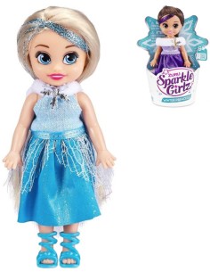 Sparkle Girlz Winter Princess panenka zimní princezna 2 druhy v kornoutku