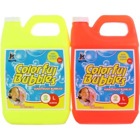 Náplň náhradní 2000 ml do bublifuku plastový kanystr 2 barvy