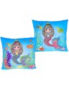 PLYŠ Polštářek mořská víla 45x45cm 2 druhy *PLYŠOVÉ HRAČKY*