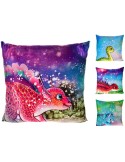 PLYŠ Polštářek baby dinosaurus 45x45cm 4 druhy *PLYŠOVÉ HRAČKY*