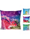 PLYŠ Polštářek baby dinosaurus 45x45cm 4 druhy *PLYŠOVÉ HRAČKY*